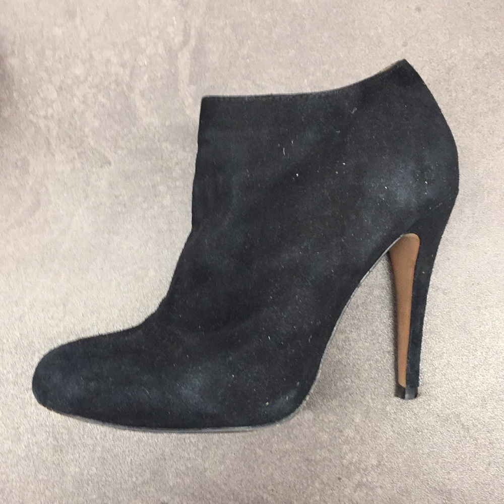 Aldo black suede ankle booties - Picture 4 of 7